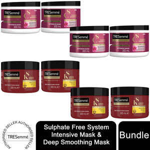 4 of Each 300ml TRESemme Used By Professionals Pro Collection Hair Mask