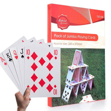 Load image into Gallery viewer, Jumbo-Sized Family Garden Outdoor Summer Games - Giant Playing Cards Game