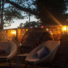 Load image into Gallery viewer, 4lite WiZ Connected A60 Amber White WiFi LED Smart Bulb with Modern Outdoor IP44