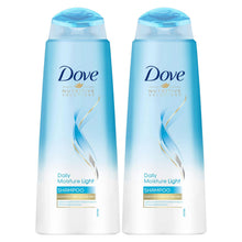 Load image into Gallery viewer, 2x 400ml Dove Nutritive Solutions Daily Moisture Light Shampoo for Fine Hair