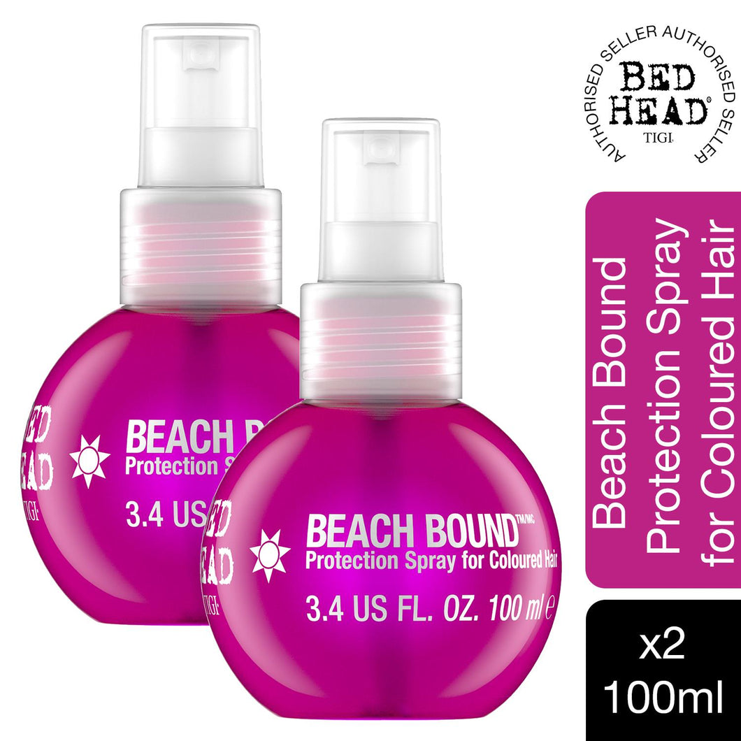 Bed Head by Tigi Beach Bound Heat Protectant Spray for Hair Protection 100ml, 2pk