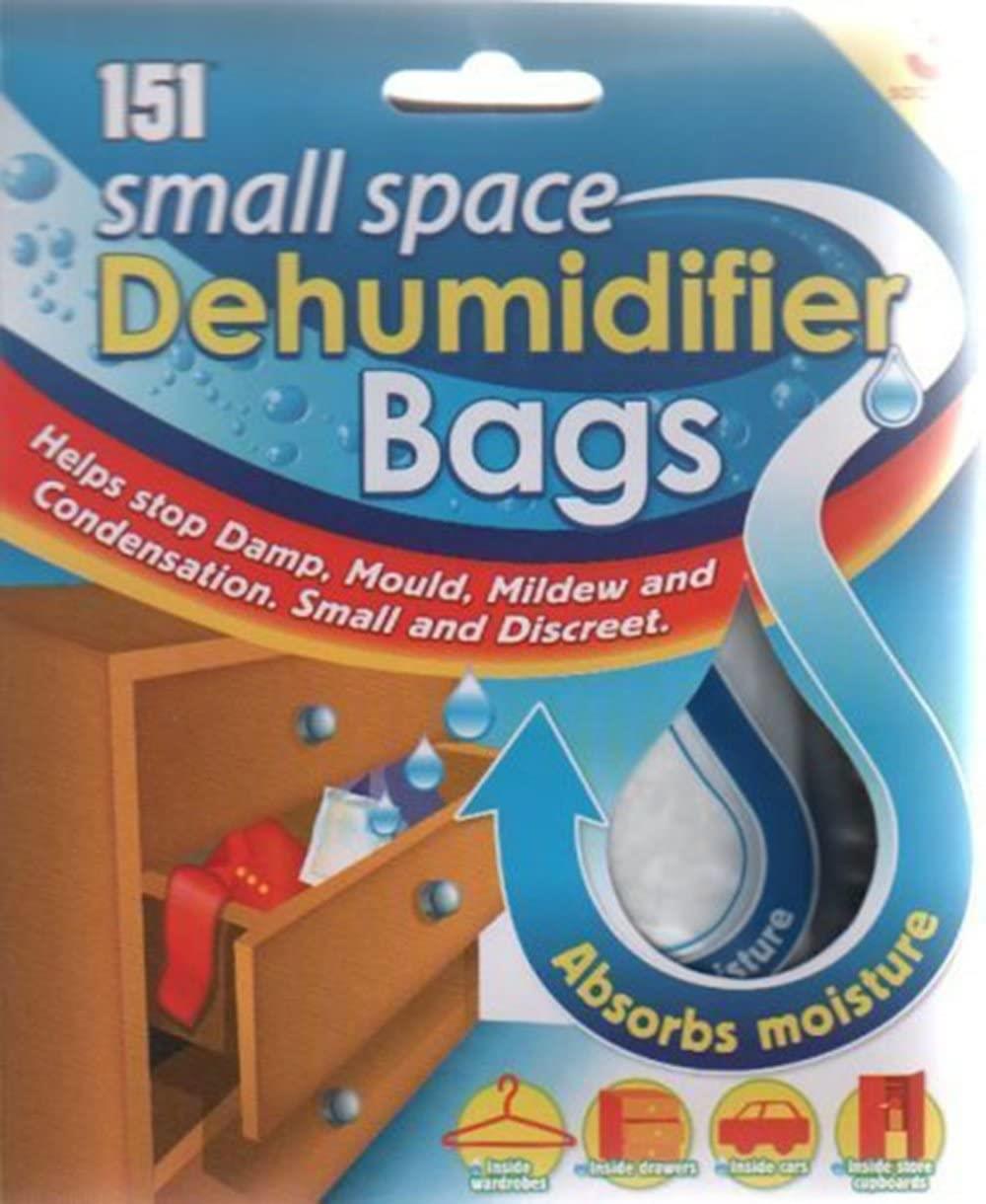 151 Small Space Dehumidifier Bags Pack of 2