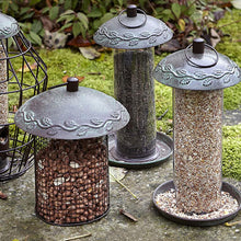 Load image into Gallery viewer, Peckish Secret Garden Nyjer Bird Feeder Circular Perch Quick Release Base