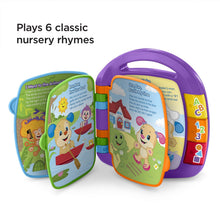 Load image into Gallery viewer, Fisher-Price Laugh &amp; Learn Storybook Rhymes with Music &amp; Phrases for Ages 6+