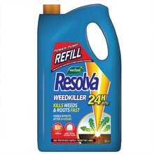 Load image into Gallery viewer, Resolva Xpress 24H Weedkiller Refill RTU Refill Safe For Bees No Glyphosate 5L