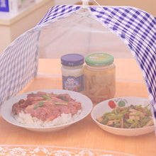 Load image into Gallery viewer, Haven Fine Knit Easy to Use Mesh Food Cover, Square - Blue