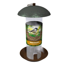 Load image into Gallery viewer, Peckish Secret GardenBird Seed Feeder Quick Release Base Easy Clean Round Perch