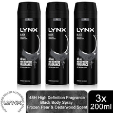 Load image into Gallery viewer, Lynx XL 48-Hour High Definition Fragrance Body Spray Deodorant, 3 Pack, 200ml