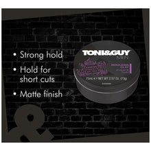 Load image into Gallery viewer, 2 Pack, Toni &amp; Guy Moulding Clay for Shape and Hold For Men, 75ml