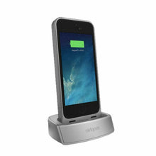 Load image into Gallery viewer, Mophie Aluminum Desktop Charging Dock for Juice Pack 5/5s - Silver