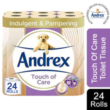 Load image into Gallery viewer, Andrex Toilet Roll Skin Kind, Gentle Clean, Classic or Supreme Quilts, 24 Rolls