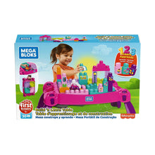 Load image into Gallery viewer, Mega Bloks Build &#39;n Learn Table (Pink)