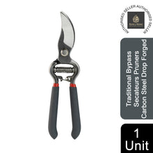Load image into Gallery viewer, Kent &amp; Stowe Traditional Bypass Secateurs Pruners Carbon Steel Drop Forged