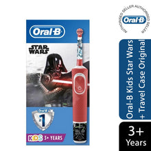 Load image into Gallery viewer, Oral-B KIDS 3+ Star Wars Electric Toothbrush giftset with Travel Case