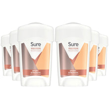 Load image into Gallery viewer, 6x 45ml Sure Women 96 H Anti-Perspirant Deodrant Cream For Maximum Protection