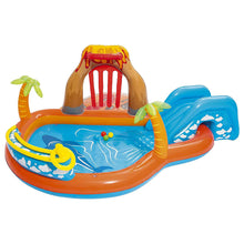 Load image into Gallery viewer, Bestway Sea Life Lava Lagoon Inflatable Play Center for Kids 2.65 x 2.65 x 1.04m