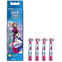 Load image into Gallery viewer, Oral-B Disney Frozen Replacement Toothbrush Heads Pack of 4