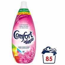 Load image into Gallery viewer, 3pk 85 Washes Comfort Intense Fuschia Passion Fabric Conditioners 900ml, Total 510W