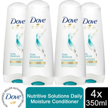 Load image into Gallery viewer, 4pk of 350ml Dove Nutritive Solutions Daily Moisture Conditioner For Normal hair