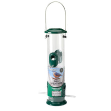 Load image into Gallery viewer, Peckish Bird Feeder All Weather Large Seed 4 Metal ports + Perches