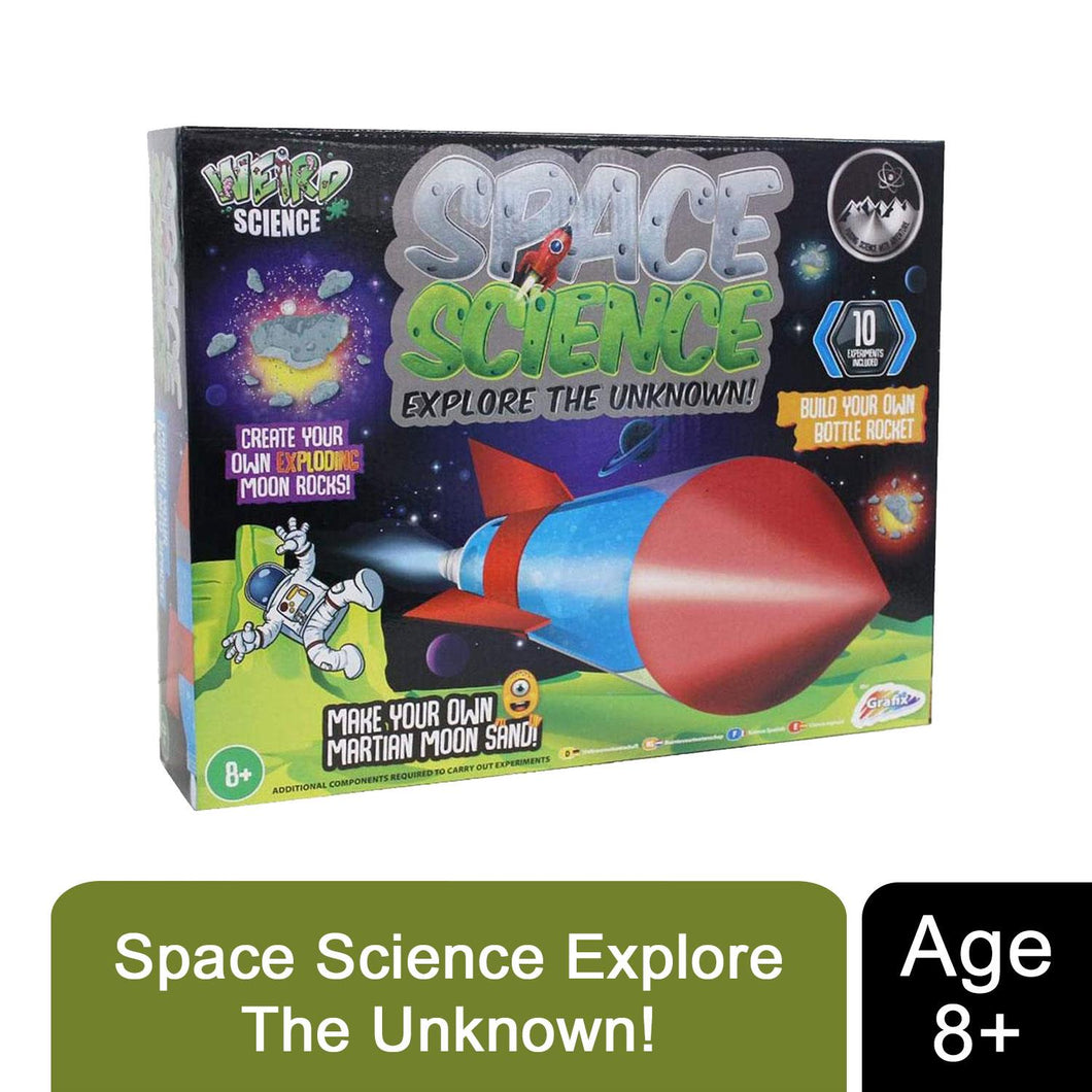 Grafix Space Science Explore the Unknown Experiment Kit Children’s Activity Set