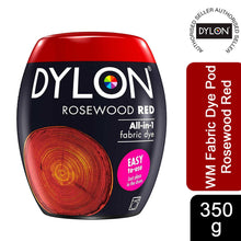 Load image into Gallery viewer, DYLON Washing Machine Fabric Dye Pod, Rosewood Red, 1pk of 350g