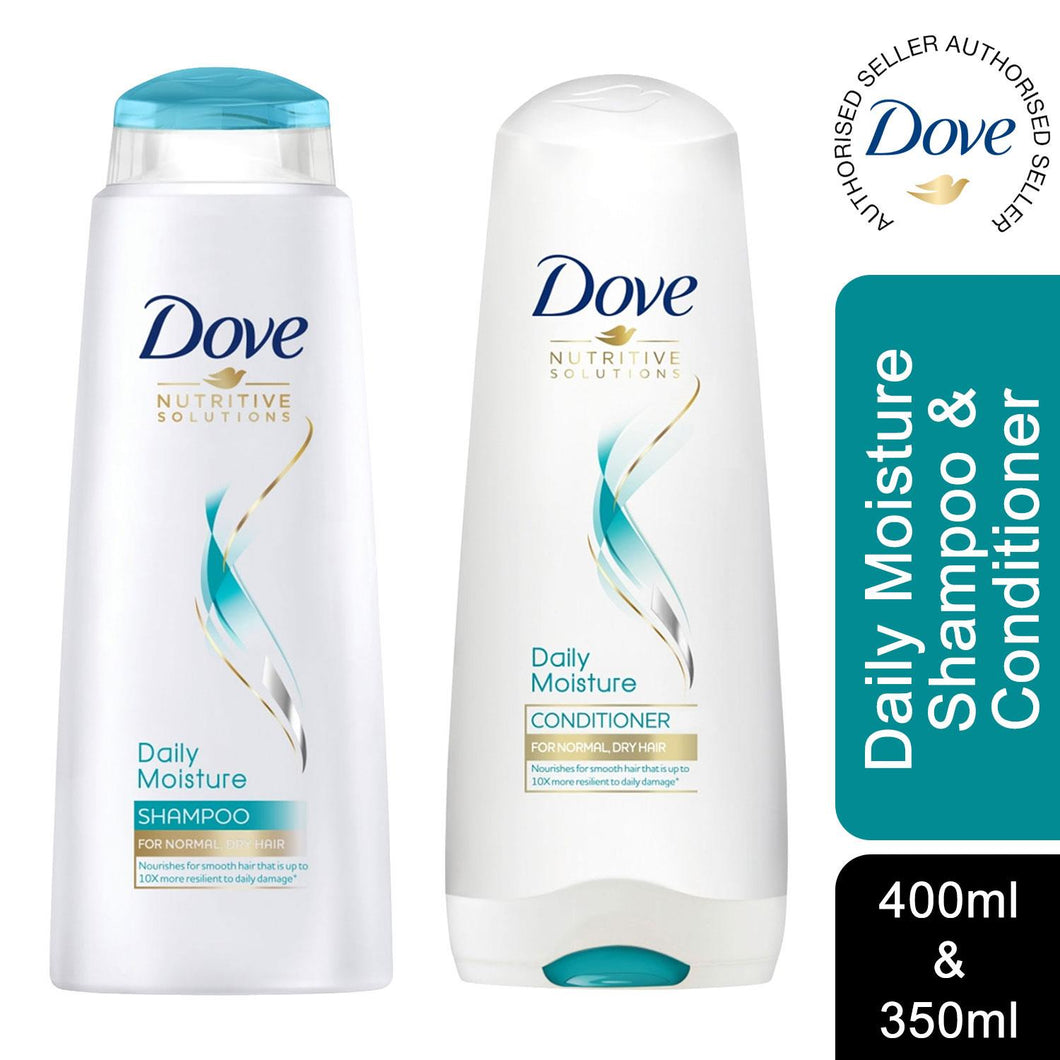 1 Each of Dove Nutritive Solutions of Shampoo 400ml & Conditioner 350ml Duo