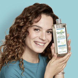2x of 400ml Simple Daily Skin Detox Micellar Water for Oily, Blemish-Prone Skin