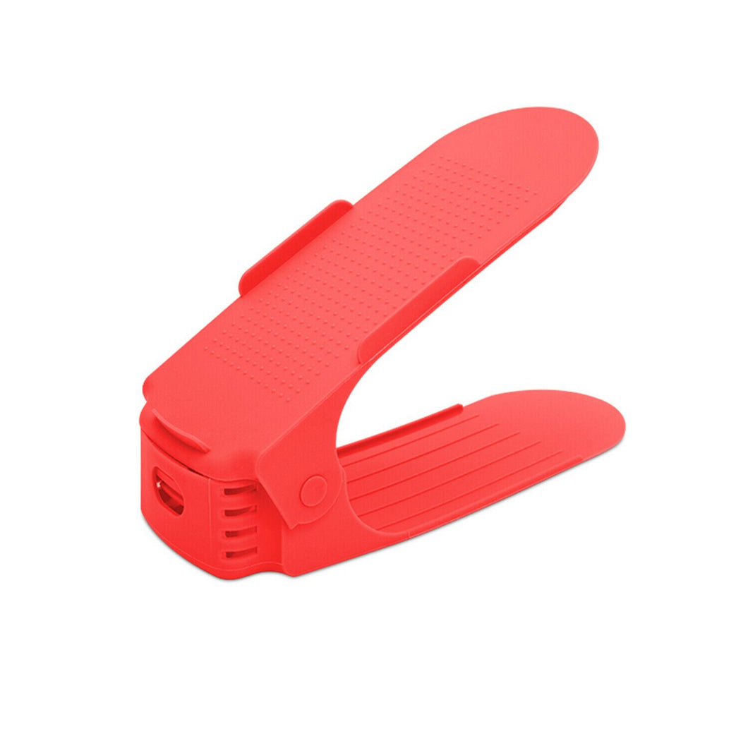Haven Space Saver Standard Size Shoe Organizer, Red