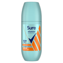 Load image into Gallery viewer, 6pk of 100ml Sure Women 72H Advanced Protection Workout Deodorant Roll-On