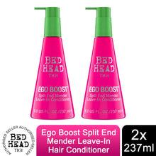 Load image into Gallery viewer, Bed Head by TIGI Ego Boost Leave In Hair Conditioner for Damaged Hair 237ml, 2pk