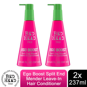 Bed Head by TIGI Ego Boost Leave In Hair Conditioner for Damaged Hair 237ml, 2pk