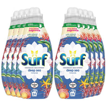 Load image into Gallery viewer, 4x or 8x (96W or 192W) Surf Long Lasting Fragrance Liquid Detergent 24W, 648ml