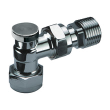 Load image into Gallery viewer, Danfoss RAS-D2 TRV Combi Sensor Set White Sensor Chrome Angled, 10/15 mm