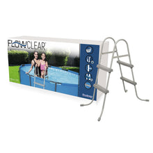Load image into Gallery viewer, Bestway Flowclear 33"/84cm Easy To Assemble Above Ground Swimming Pool Ladder