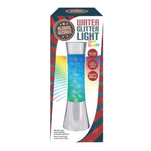 Load image into Gallery viewer, Benross Battery Operated Curve Shaped Water Glitter Effect Colourful Light Lamp