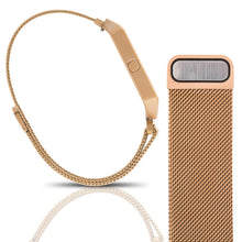 Load image into Gallery viewer, Fitbit Blaze Metal Mesh Straps with Frame, Gold/Rose Gold/Silver/Space Grey.