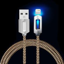 Load image into Gallery viewer, AQ Portable &amp; Lightweight Light up 1 Metre Charge &amp; Sync Cable Micro USB, Grey