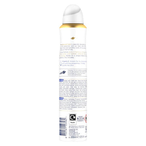6x of 200ml Dove Advanced Care Anti-Perspirant Deodorant with Iris & Peony Scent