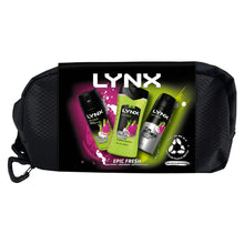 Load image into Gallery viewer, Lynx Epic Fresh Trio Gift Set For Men Bodyspray, Bodywash &amp; APA Deo Gift For Him