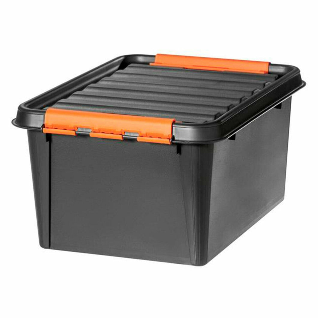 Orthex SmartStore Sturdy Pro 31 black Storage Clip Boxes - 32L