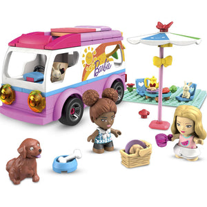 Mega Construx Barbie Adventure DreamCamper Set for Kids