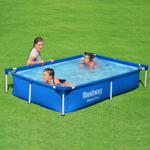 Load image into Gallery viewer, Bestway Steel Pro 7&#39;3&quot; x 59&quot; x 17&quot;/2.21m x 1.50m x 43cm Frame Swimming Pool