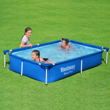 Load image into Gallery viewer, Bestway Steel Pro 7&#39;3&quot; x 59&quot; x 17&quot;/2.21m x 1.50m x 43cm Frame Swimming Pool
