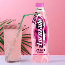 Load image into Gallery viewer, 12 Pack of 900ml Lucozade Pink Lemonade Sparkling Energy Drink