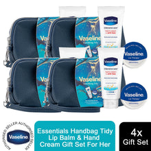 Load image into Gallery viewer, Vaseline Essentials Handbag Tidy Lip Balm &amp; Hand Cream Gift Set For Her
