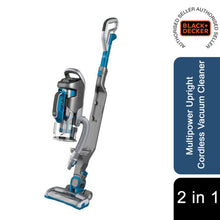 Load image into Gallery viewer, BLACK+DECKER HCUA525J Power Series Multipower Upright Cordless Vacuum Cleaner