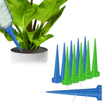 Load image into Gallery viewer, 10pcs Automatic Watering Irrigation Spike Plant Drip Sprinkler - Blue