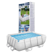 Load image into Gallery viewer, Bestway PowerSteel 9’3″x6’5″x33″ Rectangular Pool with Filter Pump &amp; RepairPatch