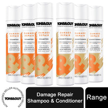 Load image into Gallery viewer, 3pk of 250ml Toni &amp; Guy Shampoo &amp; Conditioner Duo for All Types of Hair